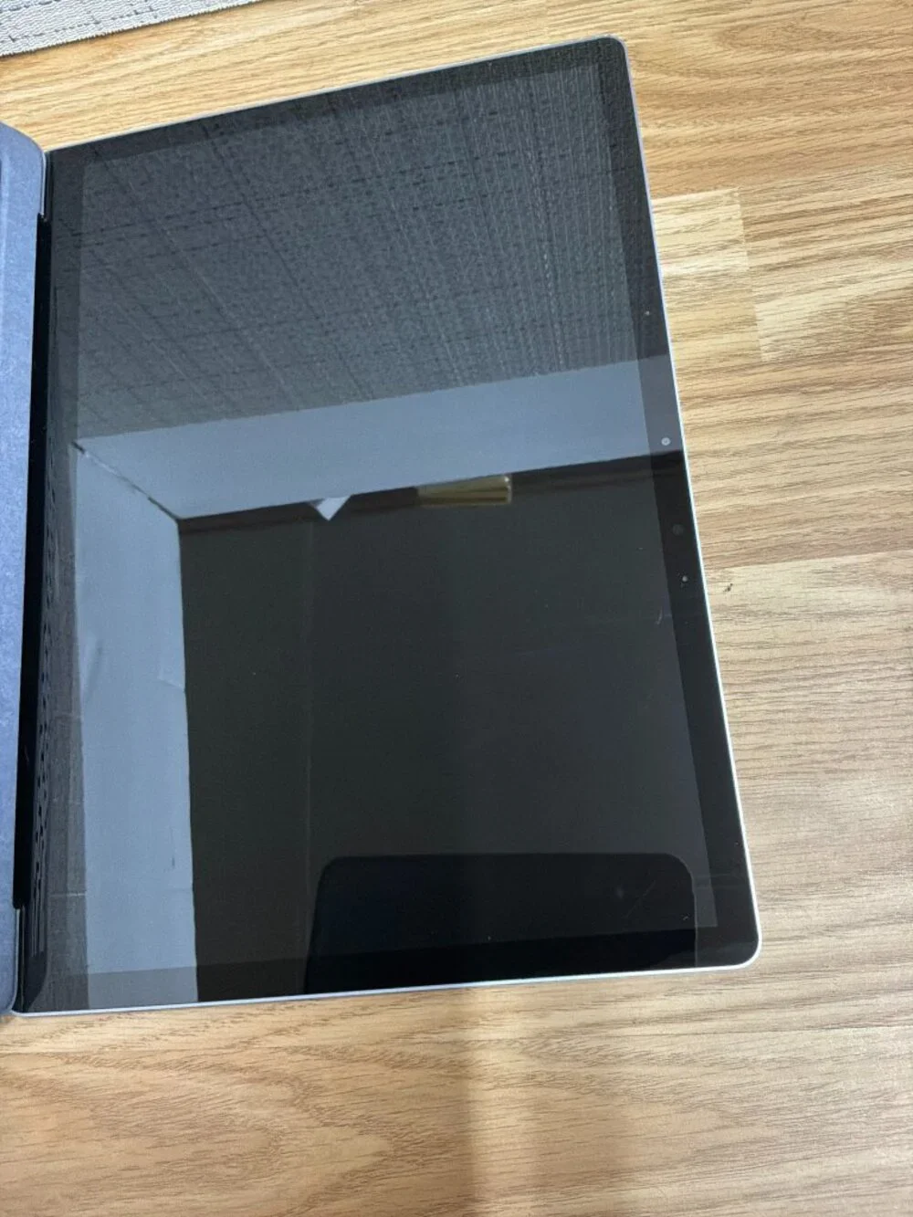 Microsoft Surface Model 1950 Touchscreen Tablet Only Silver For Parts Repair